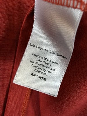Vineyard Vines The Shep Shirt Large Boys Red 1/4 Zip