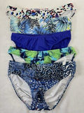 Venus Bikini Bottom Size 4 Womens Small Lot 5 Swim Bottoms Blue Swimsuit