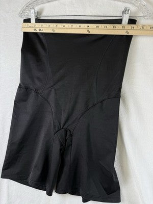 Bali 2X Shapewear Black Cool Comfort High Waist Thigh Tummy Slimmer 8097 Womens