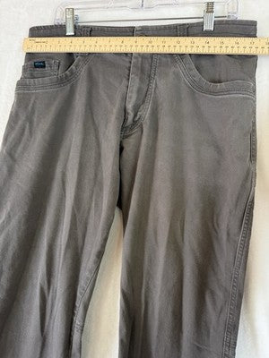Kuhl Kanvus Jean Mens 34x30 Patina Gray Canvas Jeans Revolt