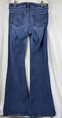 Ariat Jeans Womens 29 Long Flare Perfect Rise Blue Denim 29L