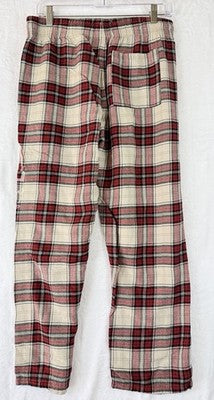 American Eagle Flannel Pajama Pants Small Mens Lounge Pants Red Plaid PJ Sleep