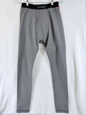 Kombi Base Layer Pants Medium Mens Wool Bottoms Gray