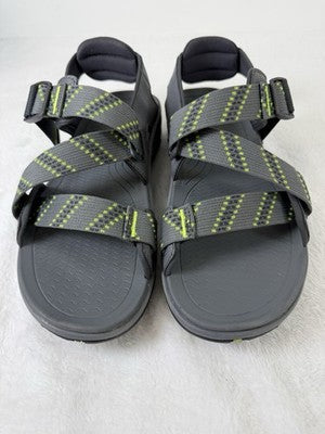 Kuru Mens Sandals 9 Current Gray Shoes Hiking Plantar Fasciitis New