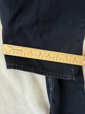 Riders by Lee Jeans 22W Indigo Womens Midrise Bootcut Dark Blue Plus Size