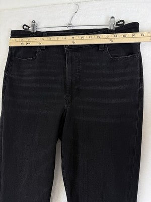 American Eagle Super High Rise Jegging Crossover Jeans 14 Womens Denim