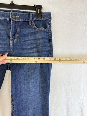 Hollister Mid Rise Super Skinny Jeans 29 Womens Blue 29x28
