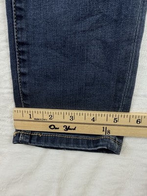 Aeropostale Skinny Jeans Women 00 Blue Denim Distressed