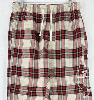 American Eagle Flannel Pajama Pants Small Mens Lounge Pants Red Plaid PJ Sleep