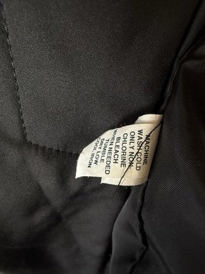 Gap Rain Jacket Black Small Coat Vintage Y2K Womens Black