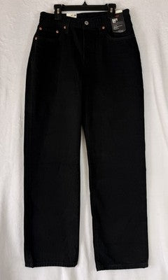 Levis 501 ‘90s Jeans Women 26 Mid Rise Straight Leg Black 26x30 Levi’s New NWT