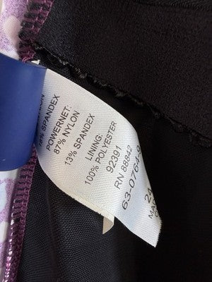 Swimsuits For All 24 Swim Dress Purple Blue Plus Size Womens