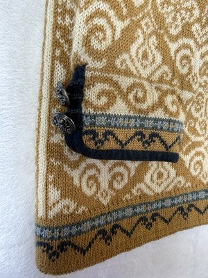 Dale Of Norway Cardigan Sweater Medium 100% Wool Womens *FlawRead