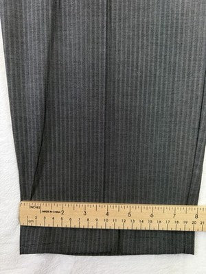 J Crew Bedford Pants 34x30 Mens Gray Herringbone 100% Cotton Straight Leg