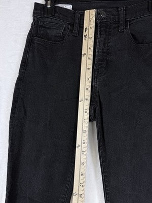 Gap True Skinny Mid Rise Jeans 27 4 Black Denim Lot 2 Pairs Womens