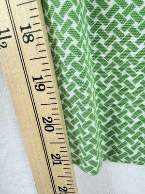 Talbots Heritage Cropped Pants 12 Green Crop Womens Cotton Stretch