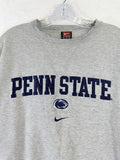 Nike Team Penn State Sweatshirt Vintage XL Mens Gray Crewneck Pullover Mens