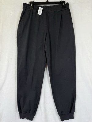 Ann Taylor Loft High Rise Jogger Pants Womens Medium Gray Pull On New NWT