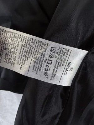 Old Navy Blazer Women 3X Black Suit Jacket Classic Stretch Plus Size New NWT