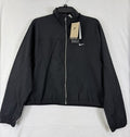 Nike Sportswear Jacket XL Womens Everything Wovens Black Full Zip Cropped NWT