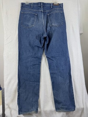 LL Bean Jeans Mens Classic Fit 36x32 Blue Denim LLBean