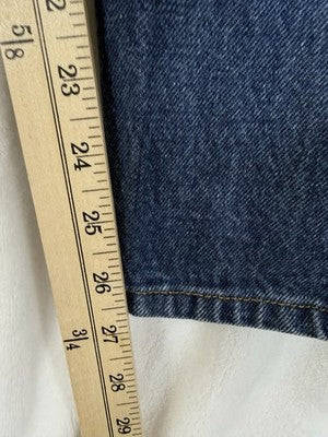 LL Bean Original Fit Relaxed Jeans 6 Petite Womens Blue Denim