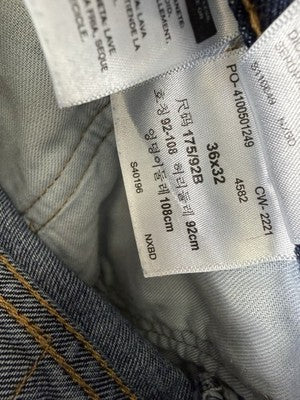 Levis 550 Jeans Mens 36x32 Blue Denim Levi’s