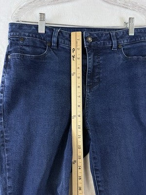 Talbots Jeans 10 Petite Heritage Ankle Blue 10P Womens