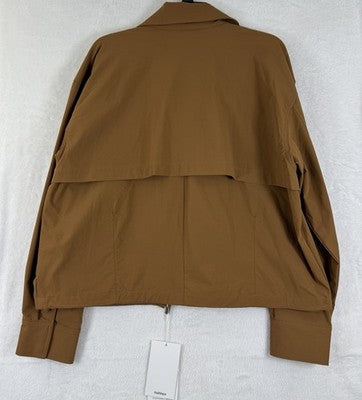 Halfdays Nan Field Jacket XL Womens Nuthatch Brown Utility New NWT $145
