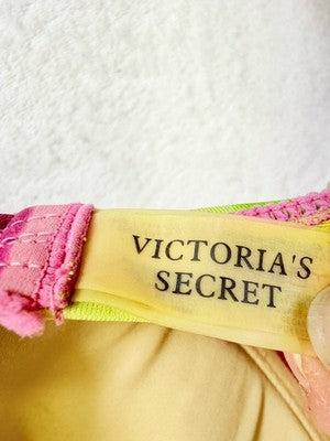 Victoria’s Secret Bikini Top 36D Swim Swimwear Pink Womens