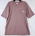 Ocean & San Mens Small All Day Shirt Cycling Jersey Muave Pocket Tee