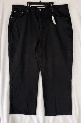 Levis Ribcage Straight Ankle Jeans 20W Womens Plus Size Black Levi’s New NWT