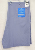 Haggar Cool 18 Pro Shorts 52 Blue Mens Big And Tall 10.5” New NWT