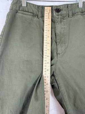 Gap High Rise Stride Ankle Pants 6 Petite Womens 6P Green
