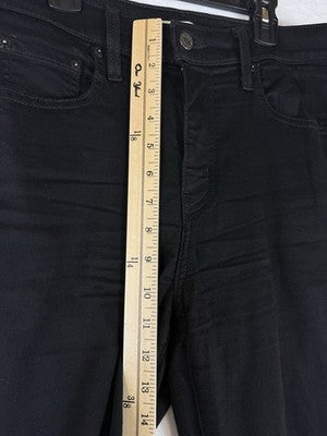 Levis 724 High Rise Straight 29 Jeans Black 29x30 Womens Levi’s