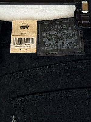 Levis 724 High Rise Slim Straight 28 Womens Black 28x32 Levi’s New NWT