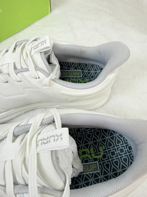 Kuru Shift Shoes Mens 10.5 White Nurse 10 1/2 Anti Slip Work Sneakers