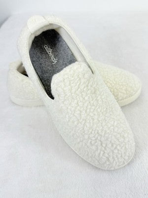 Allbirds Womens 7 Wool Lounger Fluffs White Shoes Slip On Loafers