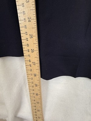 Ann Taylor Loft Marisa Pants 12 Navy Blue Womens