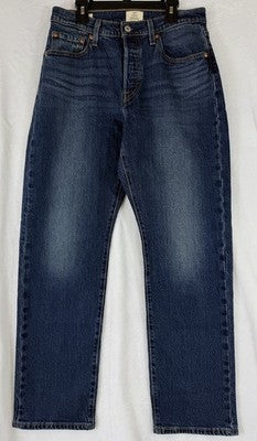 Levis 501 Curve Jeans 29 Womens Blue 29x30 Button Fly Mid Rise Levi’s