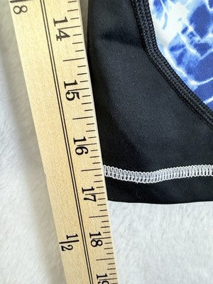 Victorias Secret Sport Leggings Small Knockout Crop Blue Workout Gym Victoria