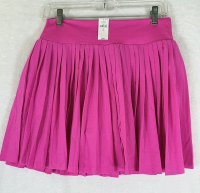 Gap Fit Pleated Exercise Skort Medium Tall Pink Women GapFit Skirt W/ Shorts New