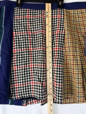 Rowing Blazers Target Skort Womens Skirt 17 Plaid New NWT