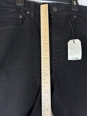 Levis 726 Flare Jeans 33 Women 33x34 Black Mid Rise Levi’s New NWT