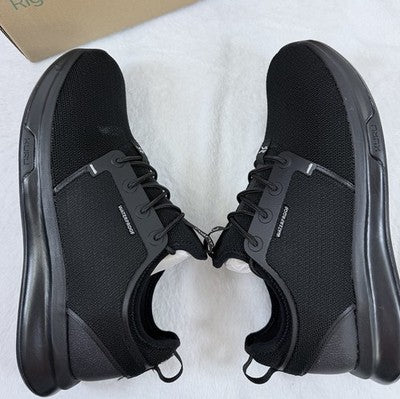 Kuru Atom Waterproof Womens 12 Shoes Black Sneakers Running Plantar Fasciitis