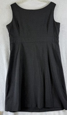 Gap Dress 16 Gray Sleeveless Shift Womens