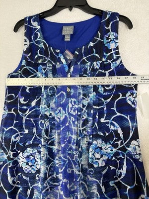 Rabbit Rabbit Rabbit Dress 10 Sleeveless Blue A Line Womens New