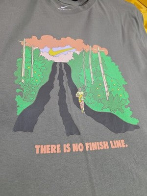 Nike XL Mens T Shirt Sage Green No Finish Line Tshirt Men's Nike HJ3678-320