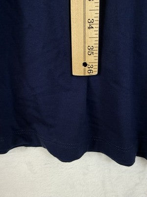 Heyton Dress XL Blue Sleeveless Jersey Knit Fit And Flare