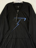 Tackma 2xL Mens Jersey Black Shirt Logo Long Sleeve Hip Hop Streetwear New NWT